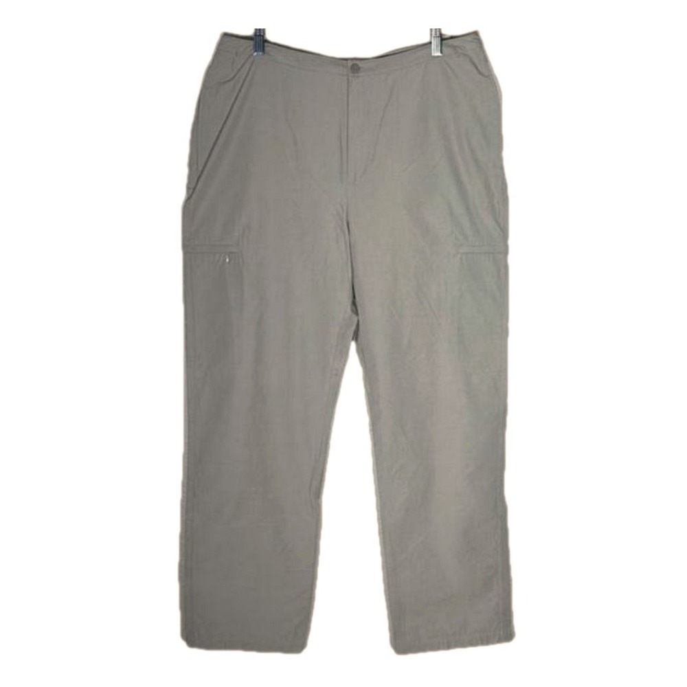 REI Women's Size‎ 16 Khaki Hiking Pants Gorpcore Cargo Classic Utility Casual